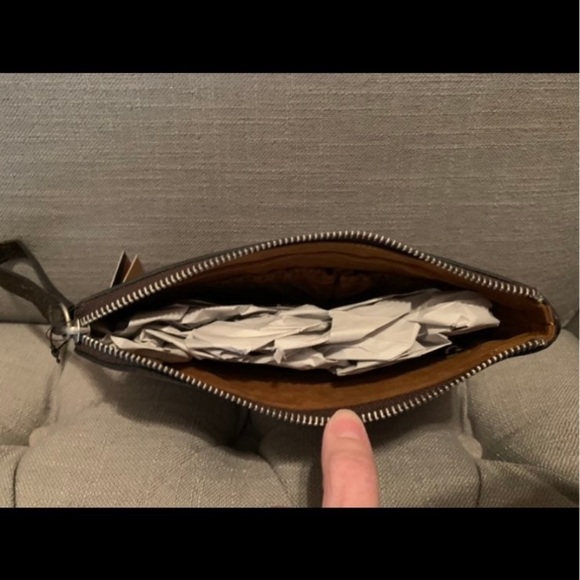 Patricia Nash Cassini wristlet, tooled turquoise - Picture 8 of 12